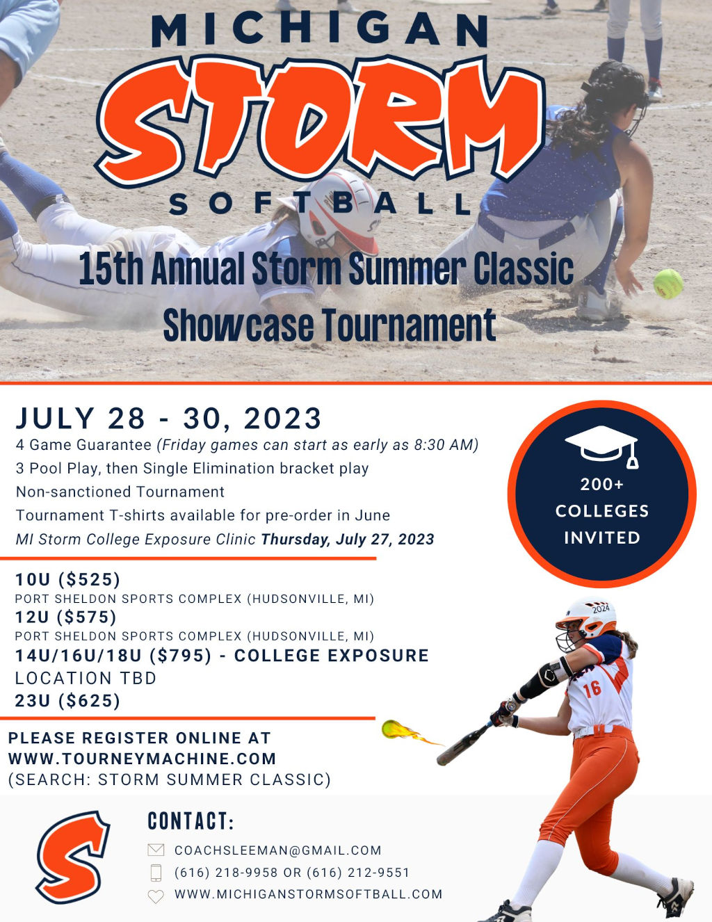 Storm Summer Classic - Michigan Storm Softball