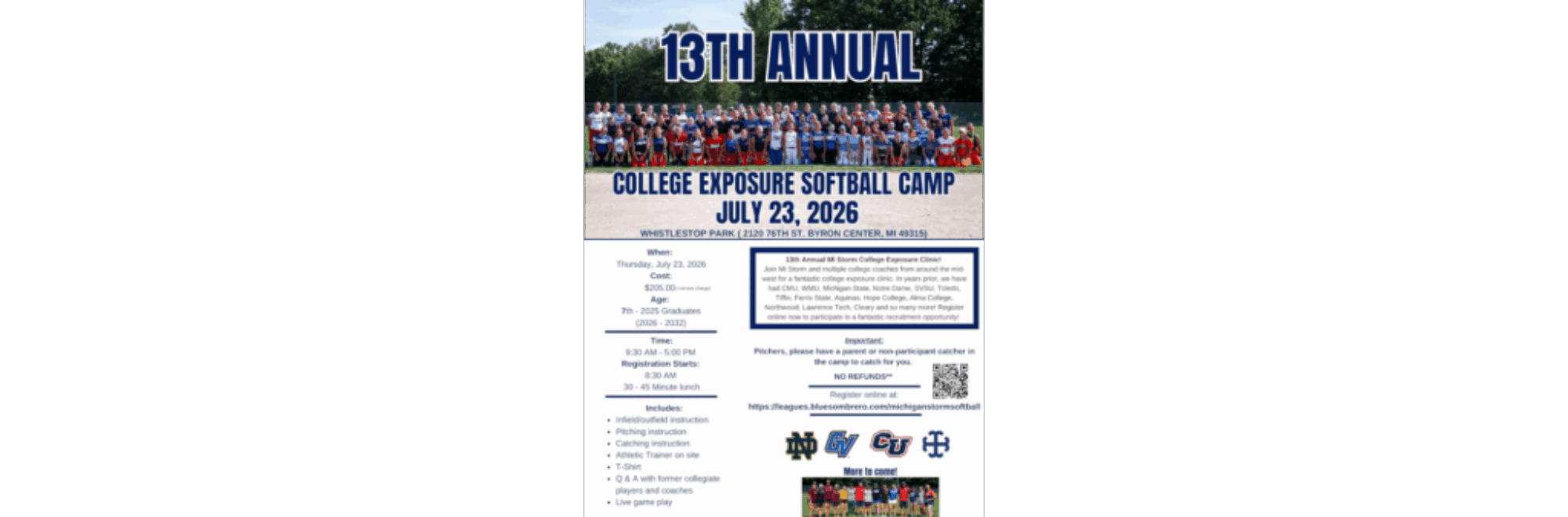 Storm Exposure Camp 2026